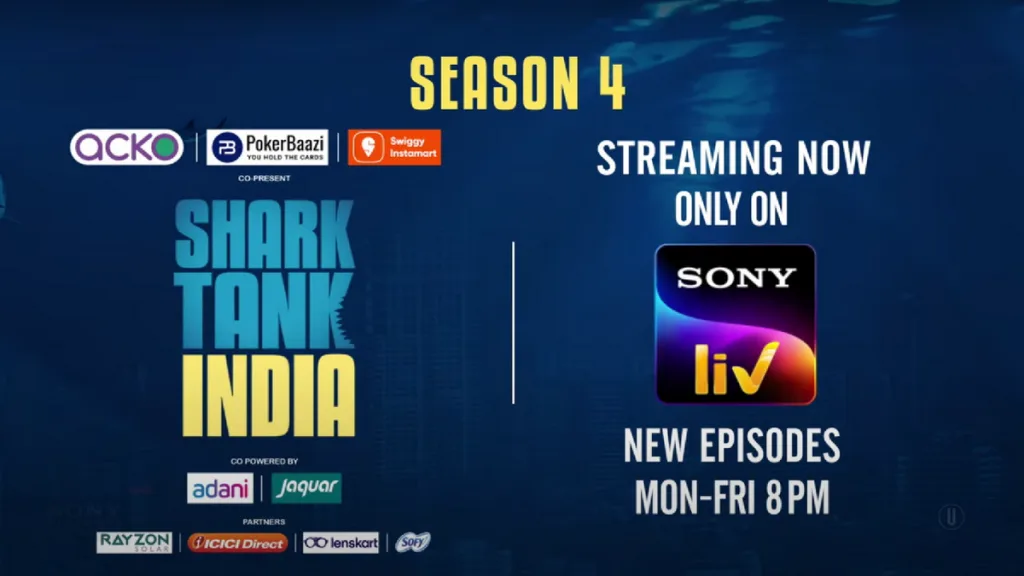 Shark Tank India Season 4: Powerhouse Sponsors and Bold Pitches Redefine Entrepreneurship