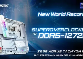 GIGABYTE Z890 AORUS TACHYON ICE Hits DDR5-12726: Ushering in a New Overclocking Era