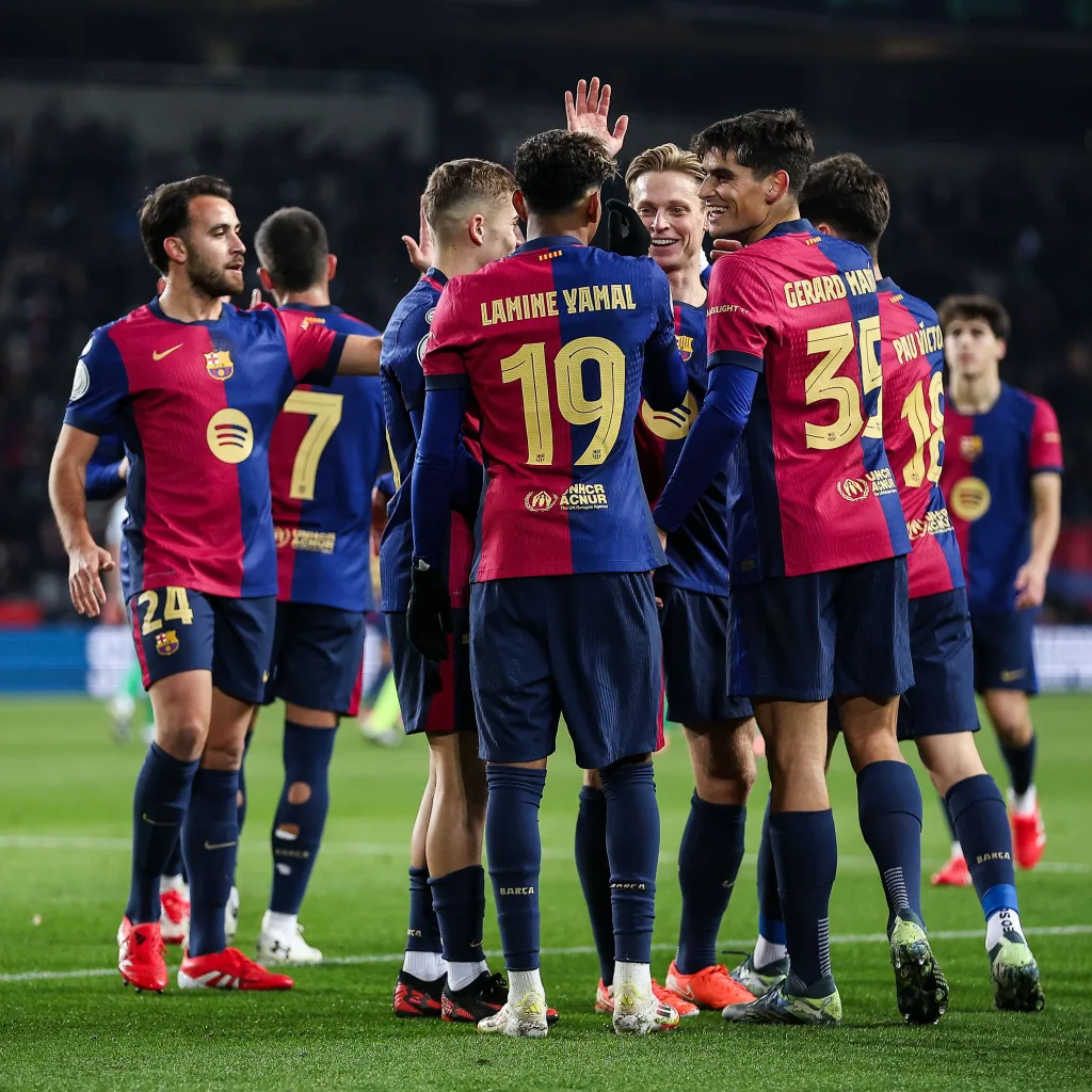 Barcelona's Domineering 5-1 Away Win Against Real Betis in Copa del Rey