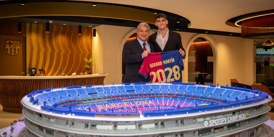 Gerard Martin Commits to FC Barcelona Until 2028: All We Know