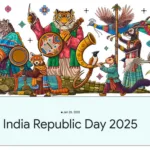 Republic Day 2025: Google’s Vibrant Doodle Showcases “Swarnim Bharat: Virasat aur Vikas”