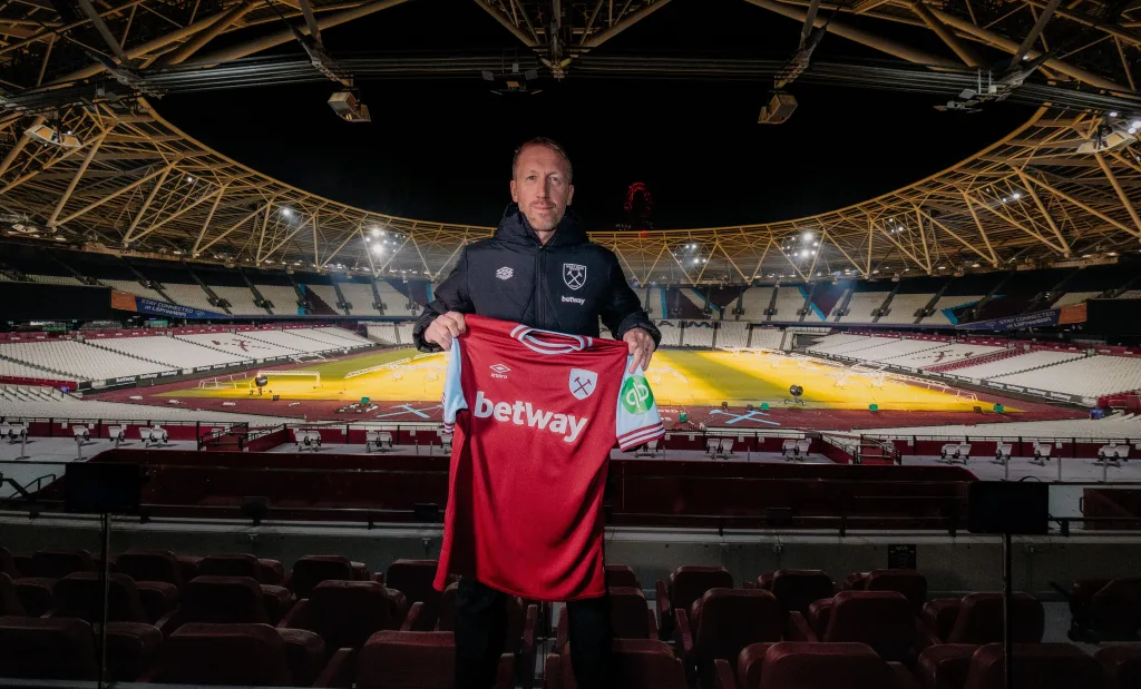 Graham Potter is the new head coach of The Hammers Graham Potter to West Ham: Tactical Analysis and Why The Hammers Will Rely on Him to Recreate The Success He Achieved at Brighton