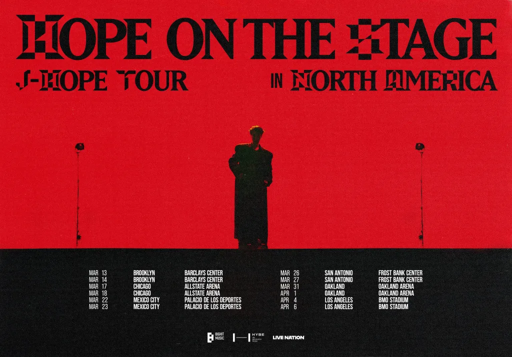 Hope on the Stage BTS J-Hope World Tour: "Hope on the Stage" First Ever Solo Journey Begins