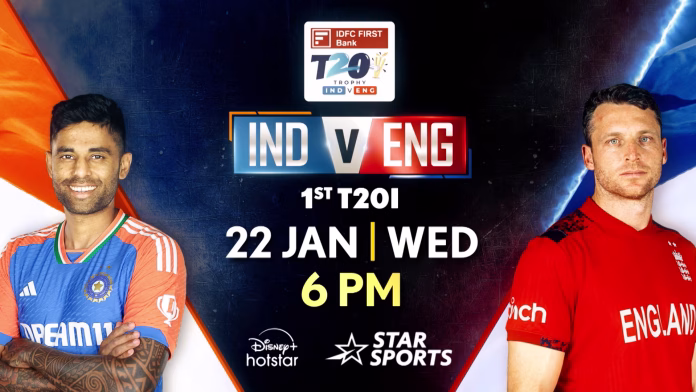 India vs England India vs England 1st T20: Preview, Prediction and Where to Watch the Match Live?