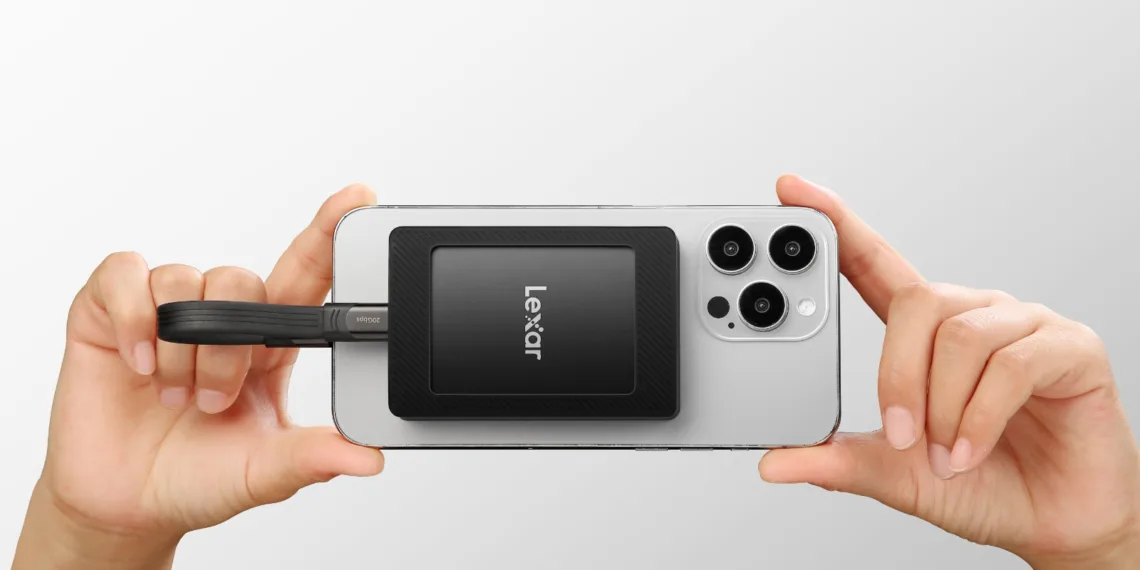 Lexar launches India’s first ultra-thin SL500 Portable SSD