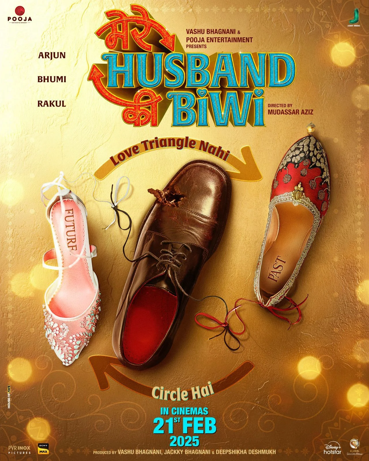 Mere Husband Ki Biwi: Arjun Kapoor, Bhumi Pednekar, and Rakul Preet Singh Join Forces for a Fun-Filled Journey