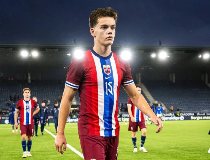 Midfielder Sverre Halseth Nypan Arsenal and Manchester City Battle for Norwegian Midfielder Sverre Nypan