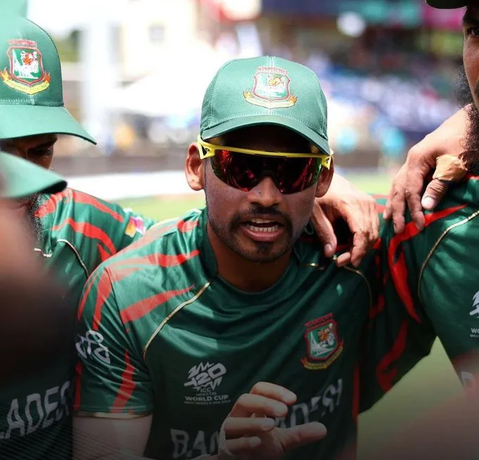 Najmul Hossain Shanto33 Najmul Hossain Shanto Resigns as T20I Captain of Bangladesh