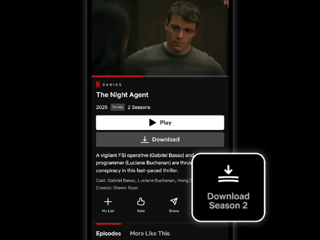 Netflix iOS 2 1 Netflix iOS App Now Lets Users Download Entire TV Seasons in One Tap