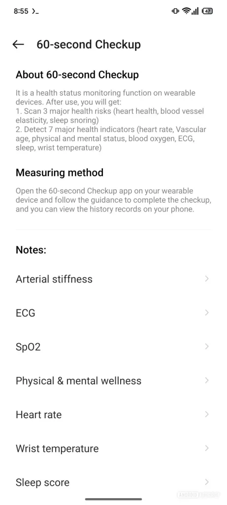 OHealth app 60 second Checkup AssembleDebug scaled.jpg OnePlus Watch 3 Series: Leaked Features Hint at a Game-Changing Upgrade