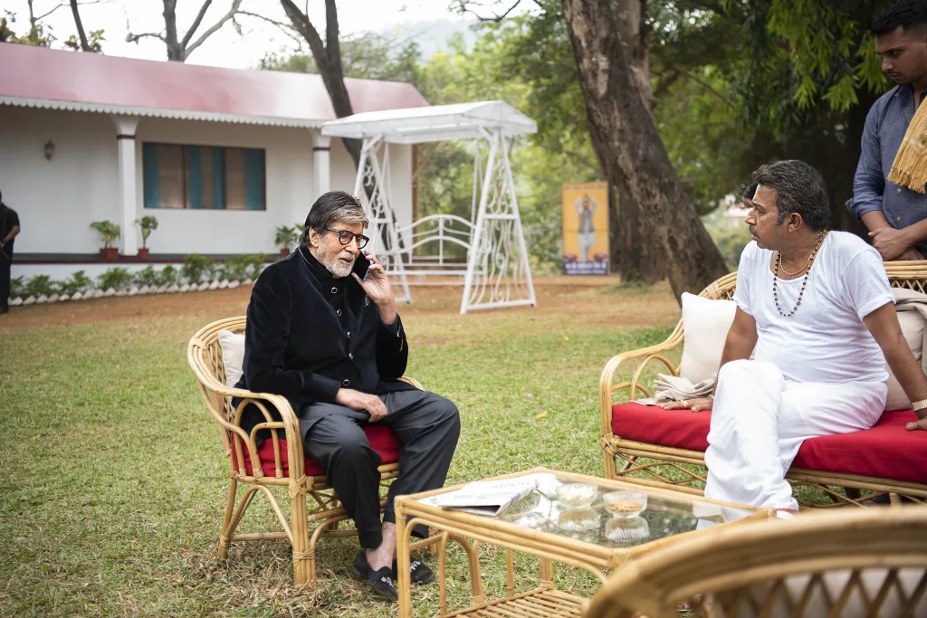 Panchayat Amitabh Bachchan Joins Panchayat Cast to Combat Cybercrime Awareness