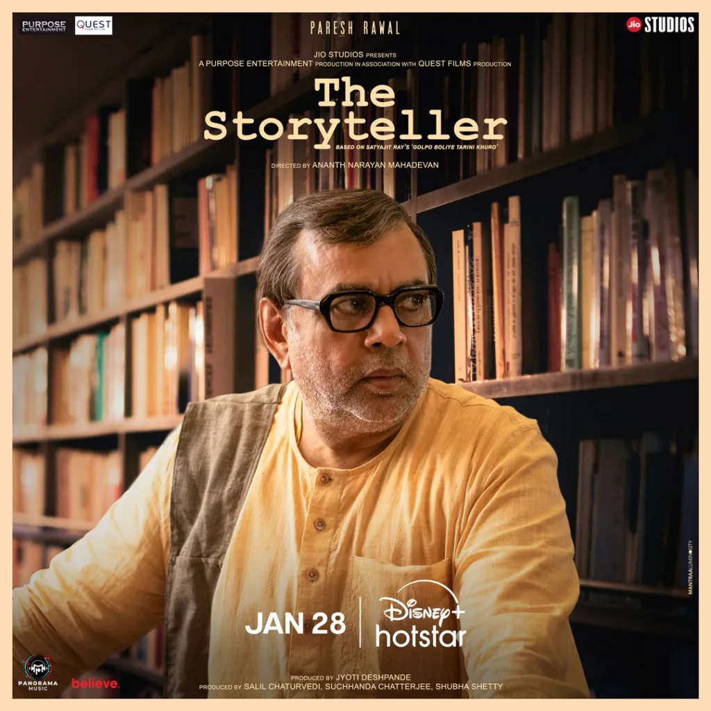 Paresh rawal in The Storyteller The Storyteller OTT Release Date Out: Paresh Rawal Brings Satyajit Ray’s Vision to Life