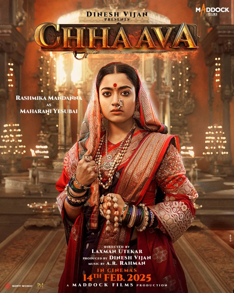 Rashmika Mandanna 1 Chhaava Trailer: Vicky Kaushal's Chhatrapati Sambhaji Maharaj Faces Lions and Aurangzeb in a Thrilling Historical Saga