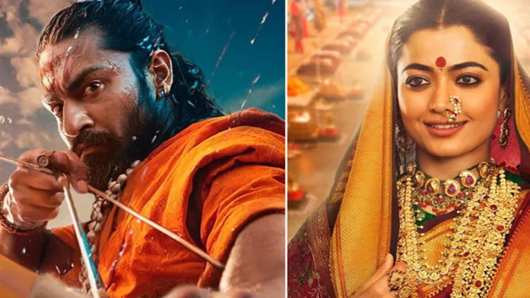 Rashmika Mandanna Stuns as Maharani Yesubai in Posters of Chhaava