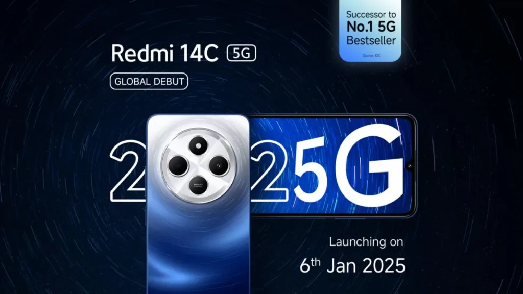 Redmi 14C 5G: Power, Performance, and Elegance Starting at Just ₹9,999