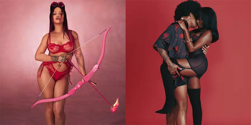 Rihanna V DAY 2025 Rihanna Dazzles Fans with the Launch of Her Alluring V-Day 2025 Lingerie Collection!