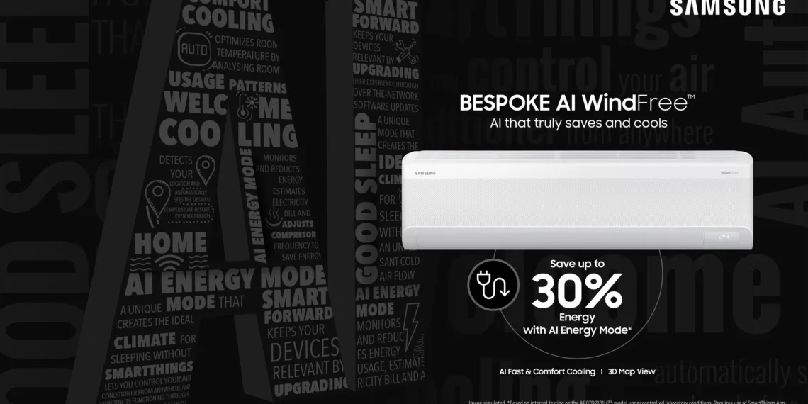 Samsung’s 2025 BESPOKE AI WindFree ACs Launched in India