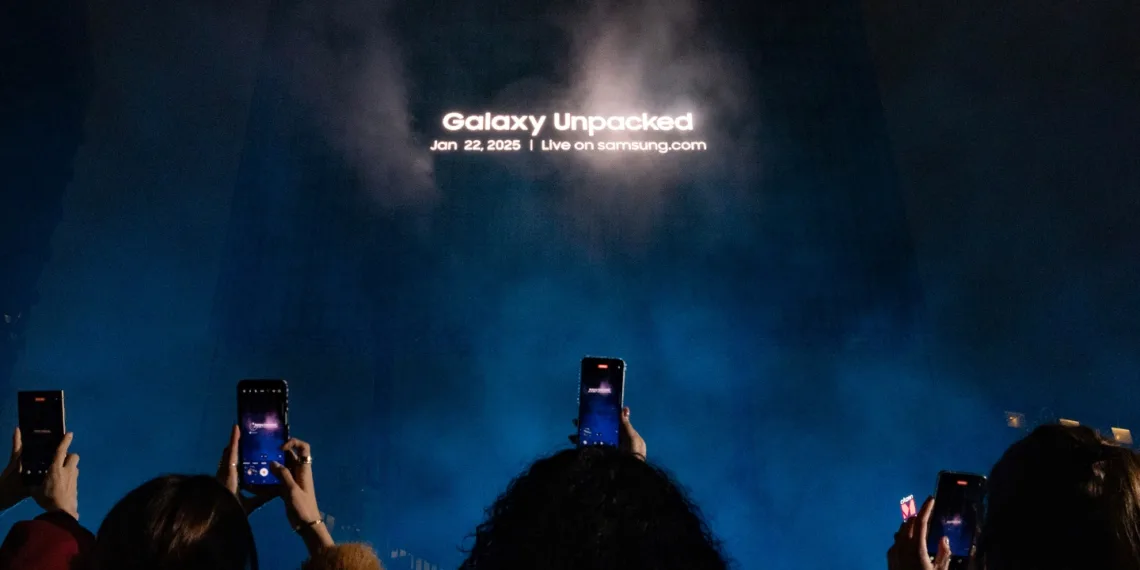 Samsung Lights Up London with Stunning Holograms Ahead of Galaxy Unpacked 2025