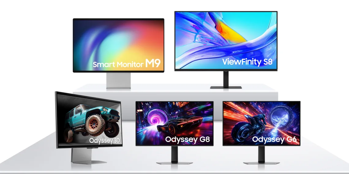 Samsung Unveils 2025 Monitors with AI, Gaming, and Productivity at CES