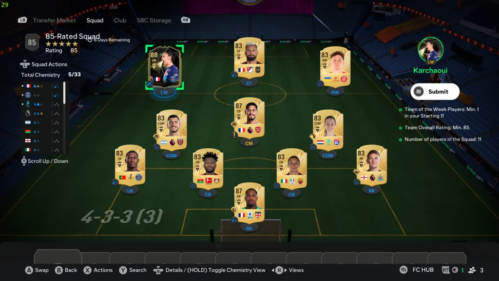 Screenshot 2114 EA FC25: How to do the 87+ Base or Centurions Icon Upgrade SBC and is it worth doing?