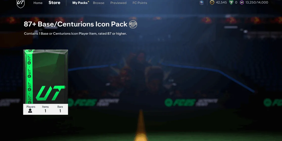 EA FC25: How to do the 87+ Base or Centurions Icon Upgrade SBC and is it worth doing?