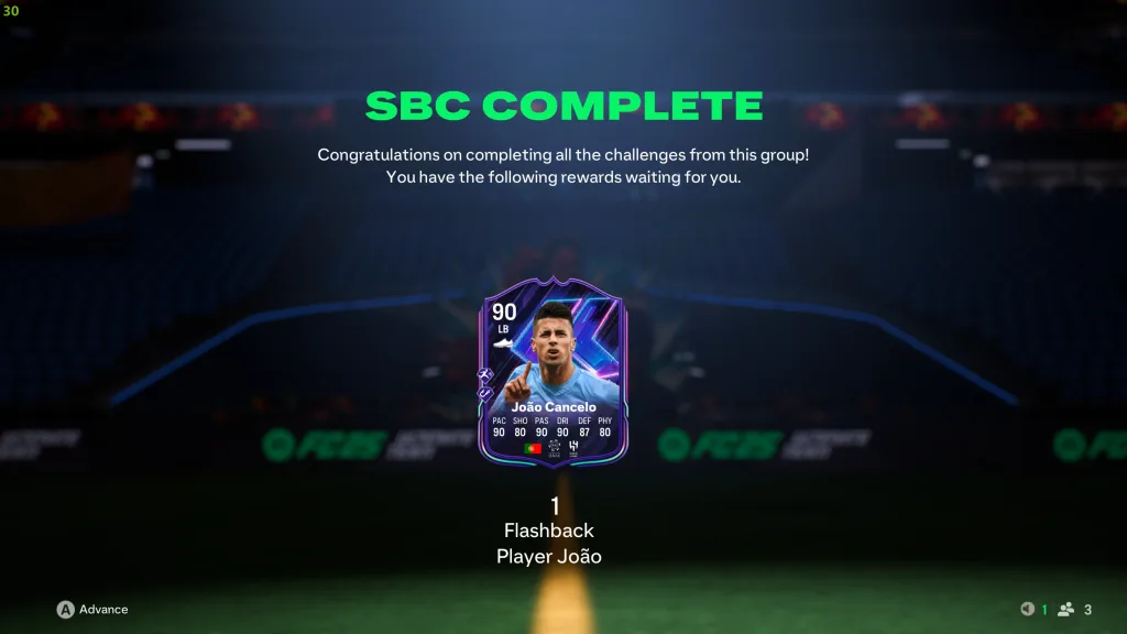 Screenshot 2127 EA FC25: How to do the 90-rated Flashback Joao Cancelo SBC and is it worth doing?