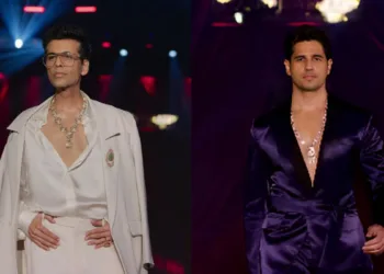 Sidharth Malhotra and Karan Johar Dazzle on the Ramp in a Show-Stopping Walk | WATCH