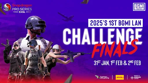 Snapdragon Pro Series BGMI Mobile Challenge Finals: India’s Esports Titans Locked in Noida