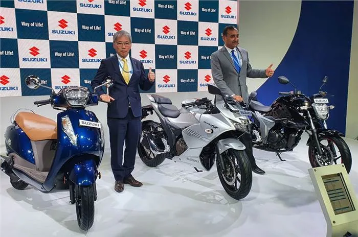 Suzuki Gixxer SF Suzuki Launches Flex-Fuel Versions of Access and Gixxer SF 250 in India