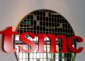 TSMC logo is seen at TSMC Museum of Innovation in Hsinchu, Taiwan May 29, 2024. REUTERS/Ann Wang/ File Photo