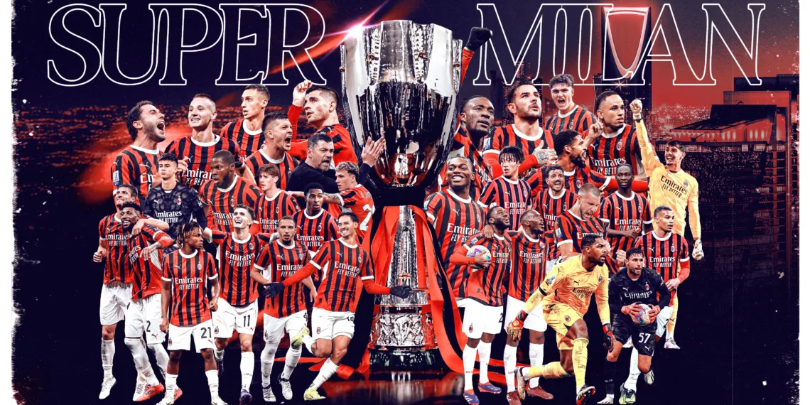 Tammy Abraham's Late Heroics Secure Italian Super Cup for AC Milan in Thrilling 3-2 Win Over Inter