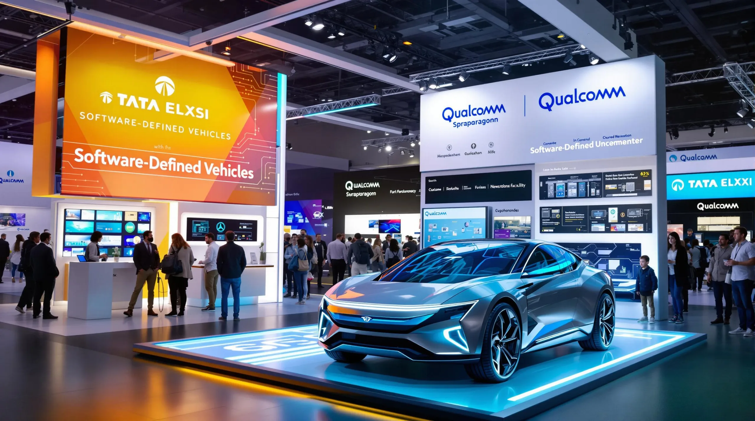 Tata Elxsi & Qualcomm to Redefine Cars at CES 2025!