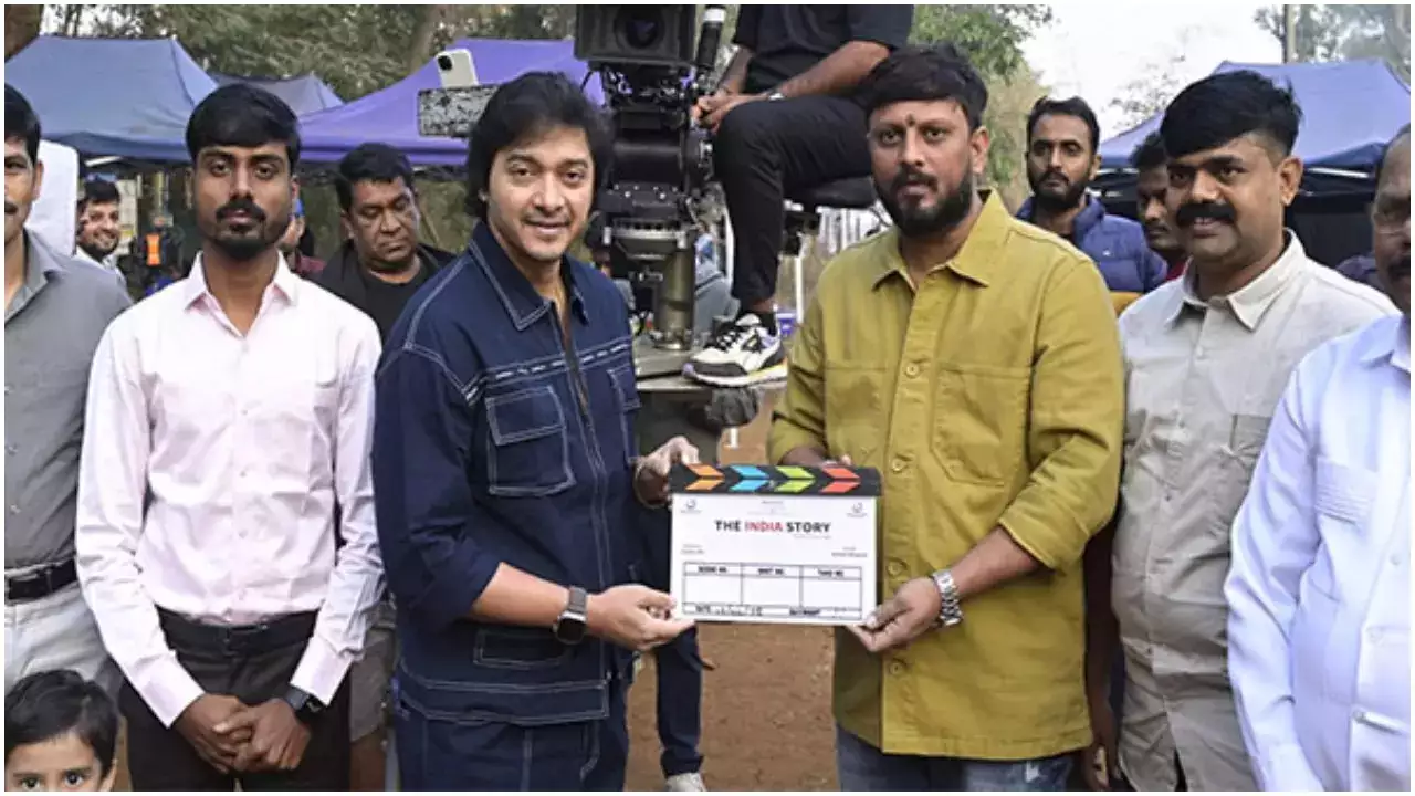 The India Story: Shreyas Talpade and Kajal Aggarwal Kick Off Filming