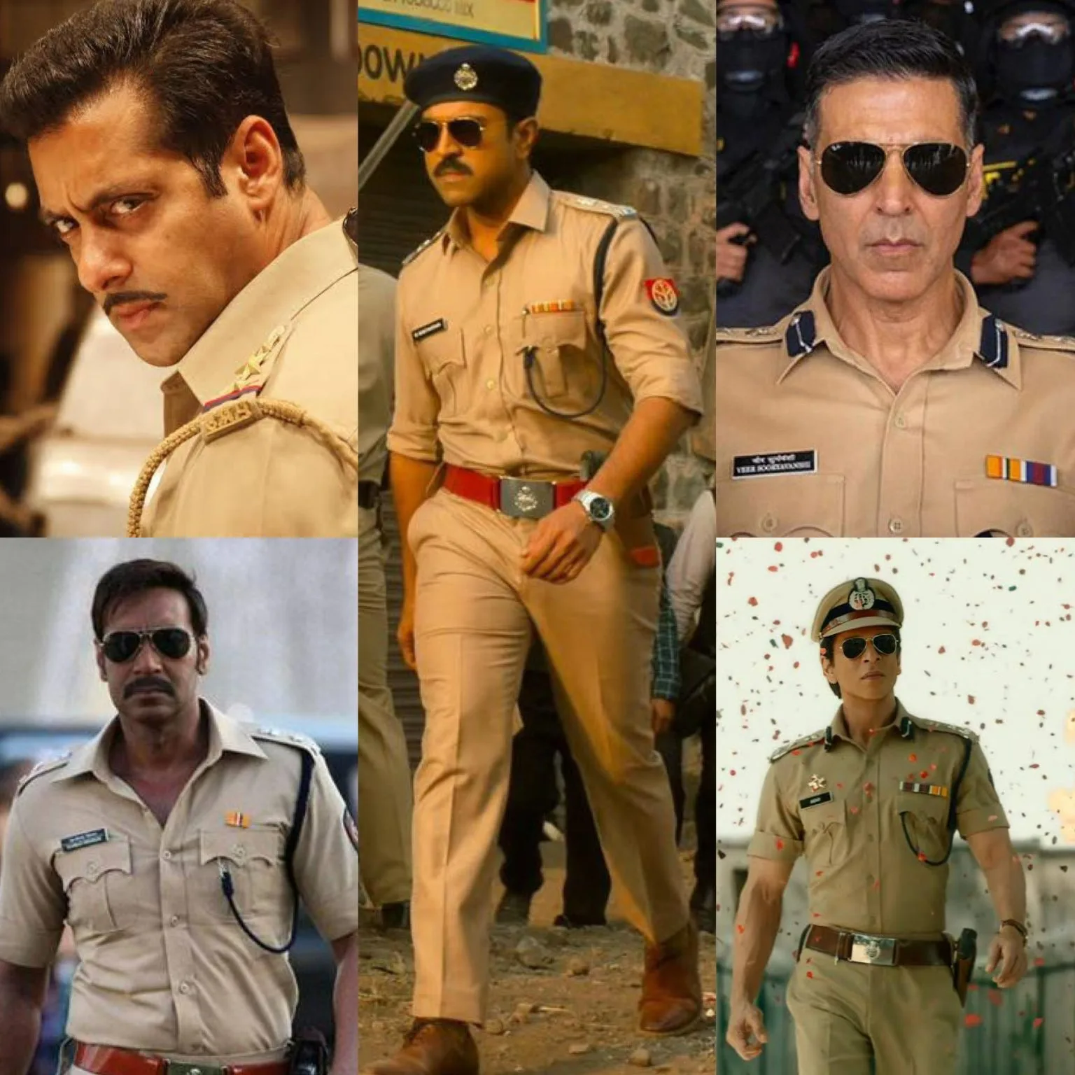 Top 10 Bollywood Actors or Actresses Who Nailed Cop Roles: Iconic Performances in Khaki