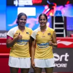 Treesa Jolly & Gayatri Gopichand Ranked World No. 9 in BWF