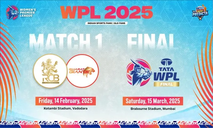 WPL 2025 to be held in 4 Cities, Final in Mumbai on March 15