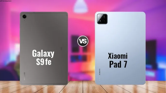 Xiaomi Pad 7 vs. Samsung Galaxy Tab S9 FE