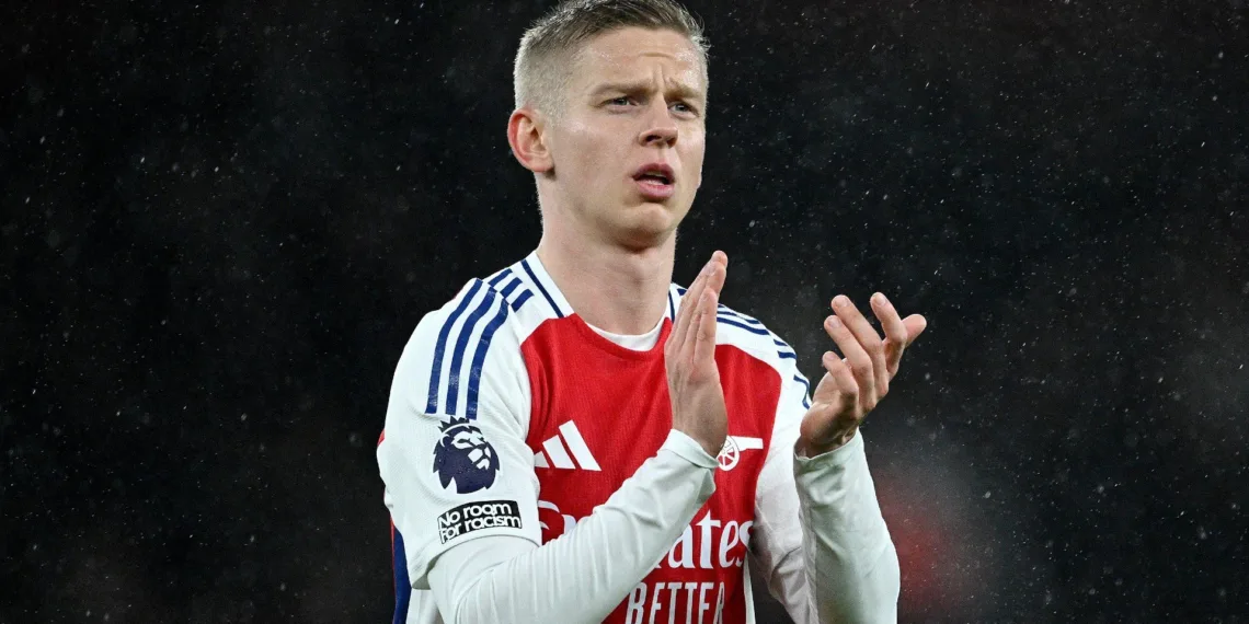 Atletico Madrid Eye Arsenal Left-Back Oleksandr Zinchenko Amid German Competition