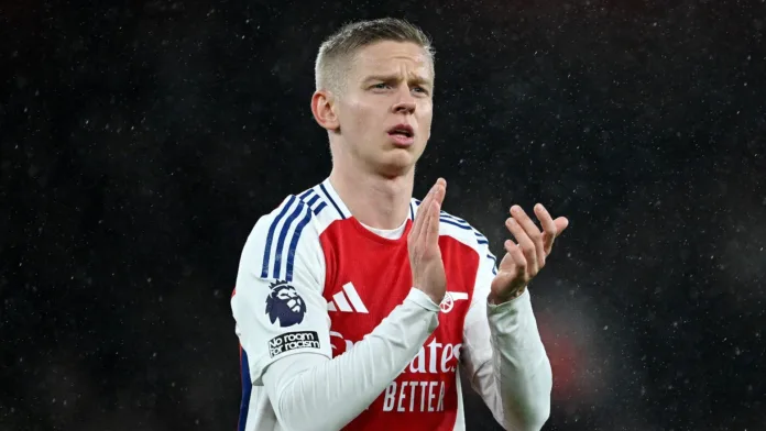 Zinchenko Atletico Madrid Eye Arsenal Left-Back Oleksandr Zinchenko Amid German Competition