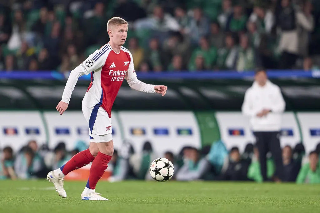 Zinchenko Atletico Madrid Eye Arsenal Left-Back Oleksandr Zinchenko Amid German Competition