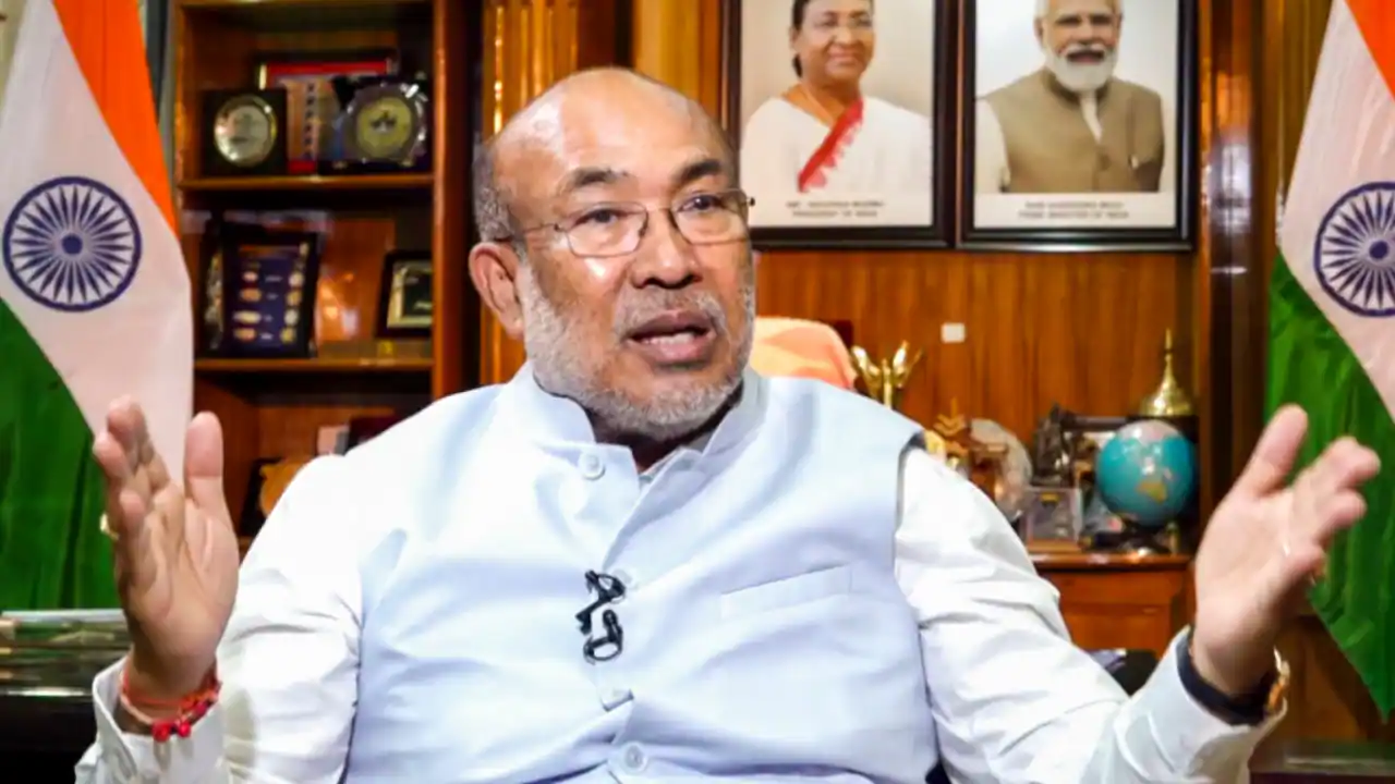 Biren Singh Responds to Congress Criticism Over Manipur Crisis