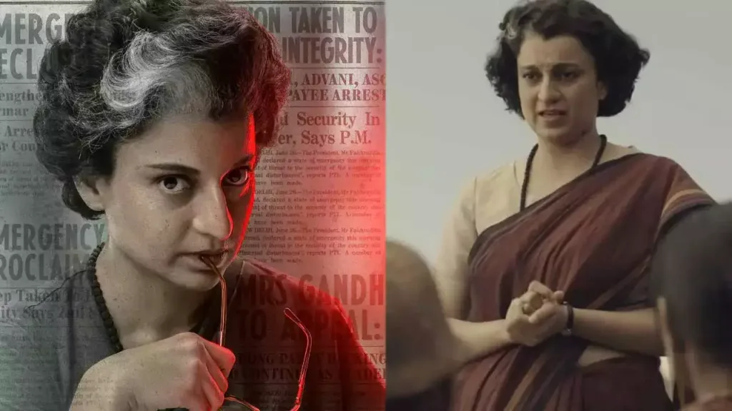 emer 4 Emergency Movie Review: Kangana Ranaut Shines as Indira Gandhi, but the Script Falters