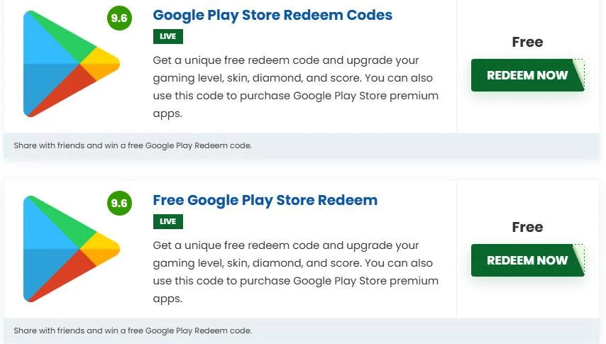 gpl 2 Google Play Store Redeem Codes 2025: Get Free Premium Apps & Games [Daily Updates]