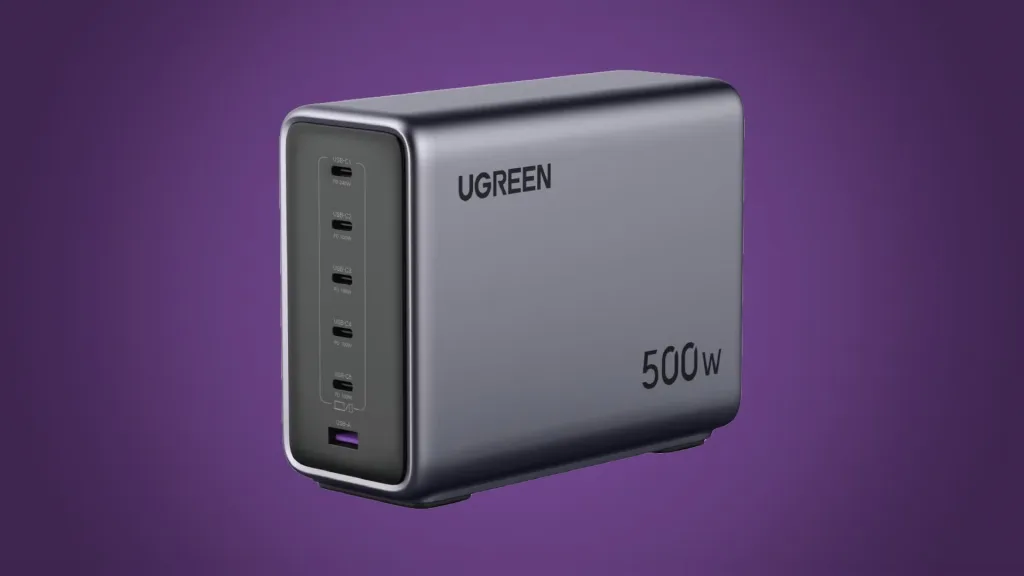 Ugreen Unveils World’s First 500W Charger at CES 2025