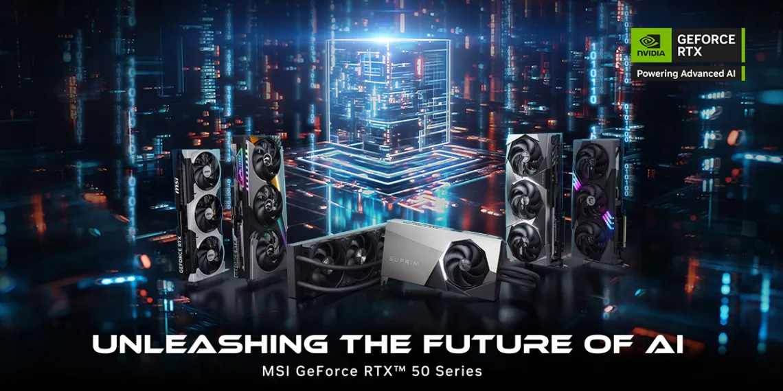 MSI Unveils GeForce RTX 50 Series: Redefining Graphics Performance