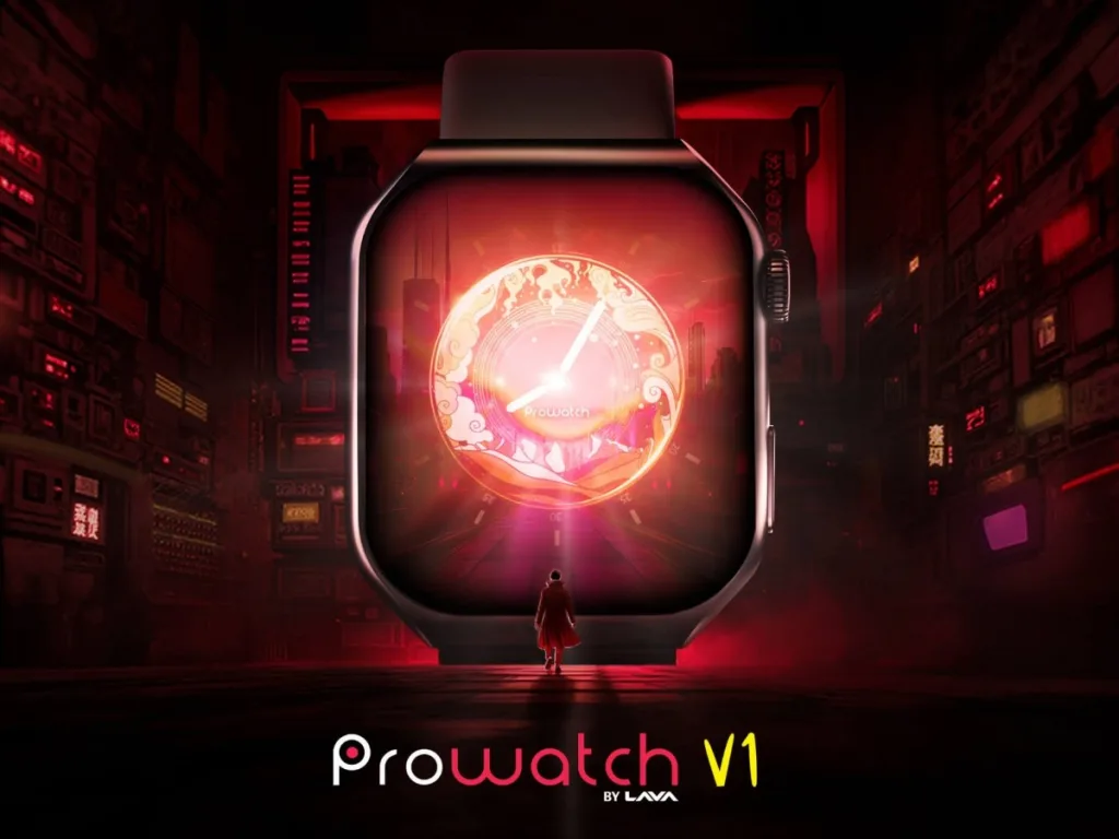 prowatch 1 1 Lava ProWatch V1 Launched with AMOLED Display, GPS, and IP68 Rating