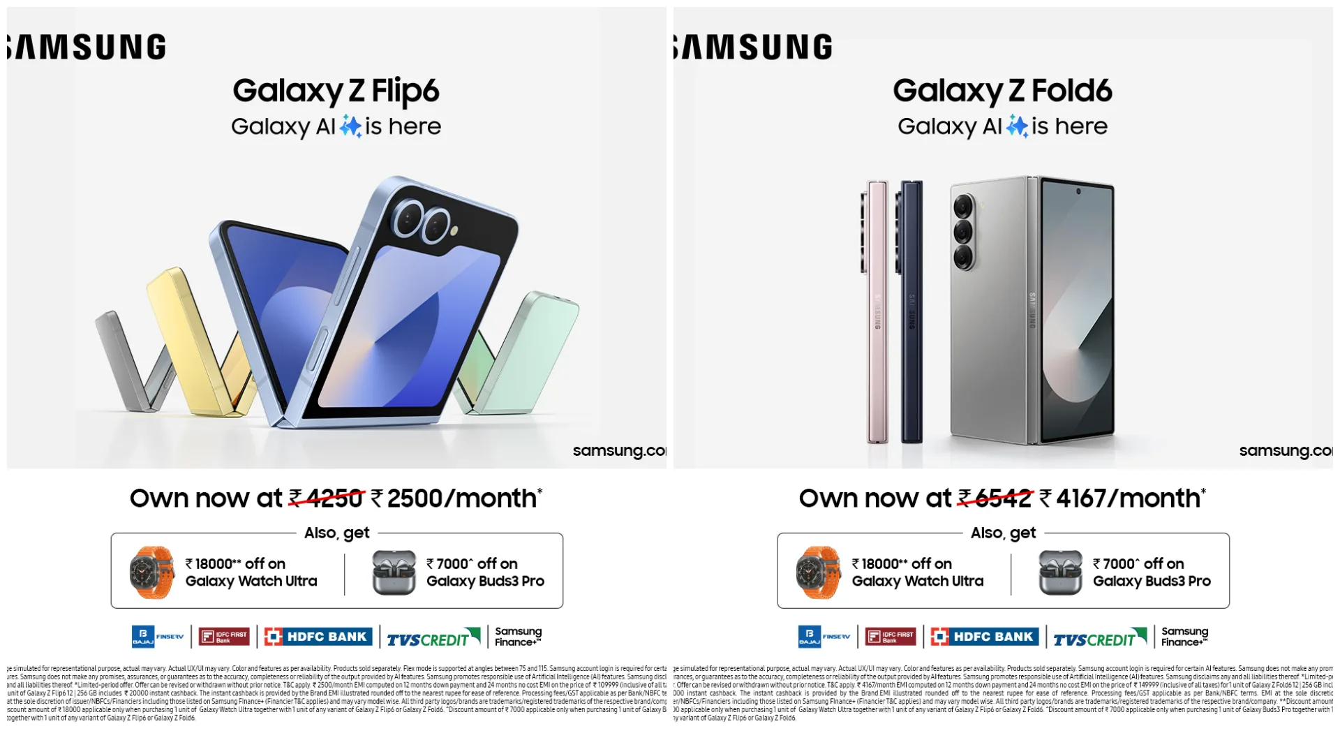 Exciting Festive Deals on Samsung's Foldable Phones