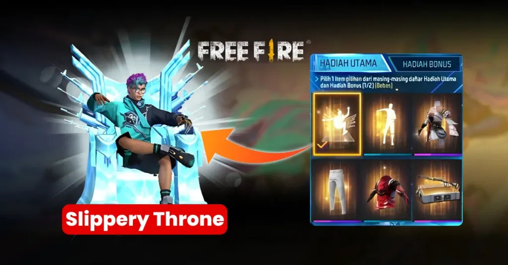 slipfree 2 How to Get Slippery Throne Emote Free in Free Fire: Complete Guide 2025