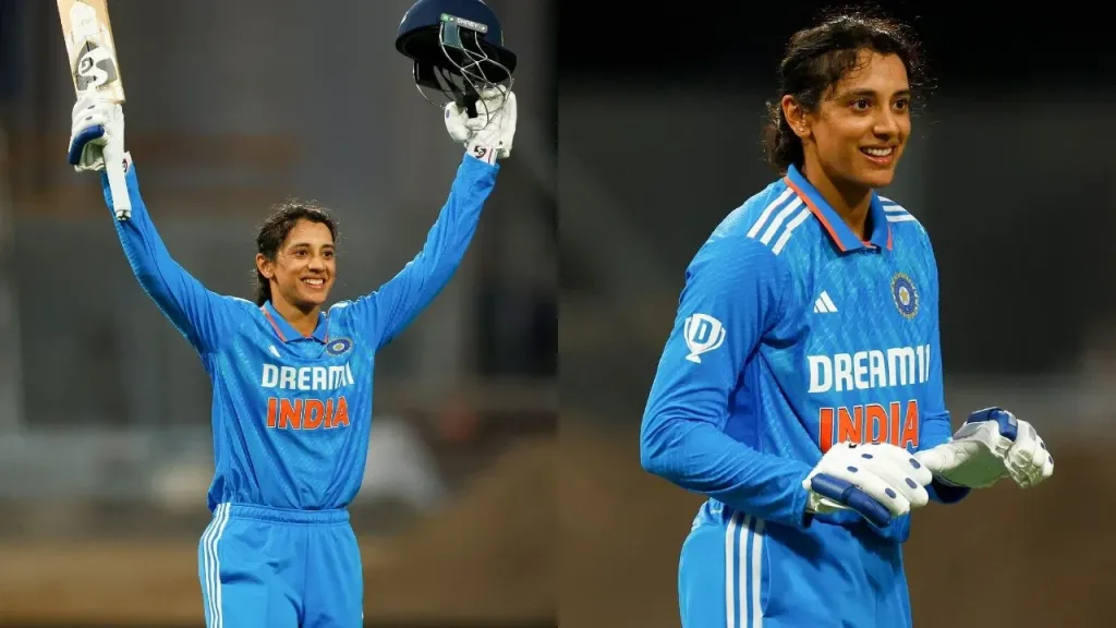 smriti mandhana 1 2 Smriti Mandhana Wins ODI Cricketer of the Year Again!