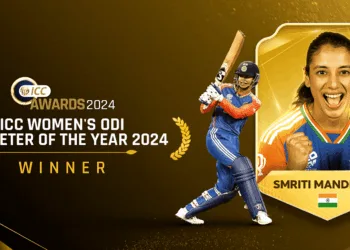 Smriti Mandhana Wins ODI Cricketer of the Year Again!